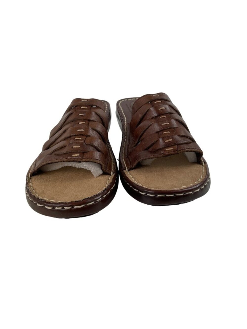 Dr Scholl’s Women’s Shoes Brown Leather Reba II Comfort Sandals Size 8 - Picture 2 of 11